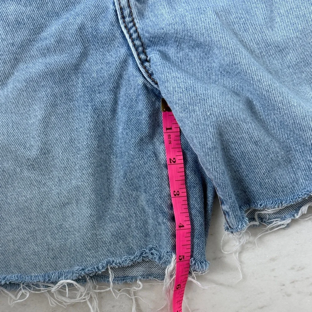 Forever 21 Light Blue Jean Shorts